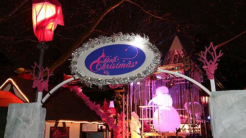 Pinker geht's nicht: "Pink Christmas" ist inzwischen eine Tradition in München geworden.