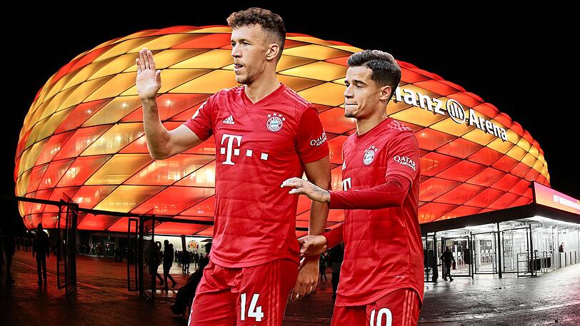 Sie können sich wahrscheinlich schon mal gedanklich aus München verabschieden: Ivan Perisic und Philippe Coutinho (r.).