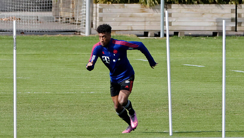 Kingsley Coman arbeitet an seinem Comeback.