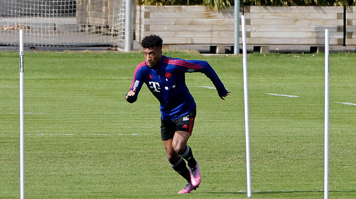 Kingsley Coman arbeitet an seinem Comeback.