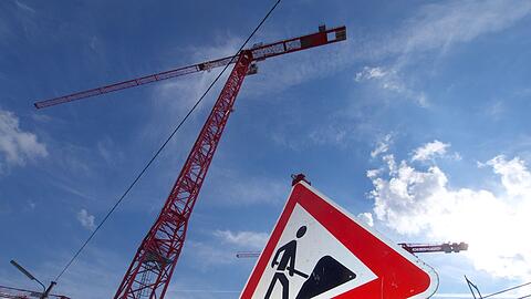 Eine Baustelle im neuen Münchner Stadtteil Freiham. (Symbolbild)