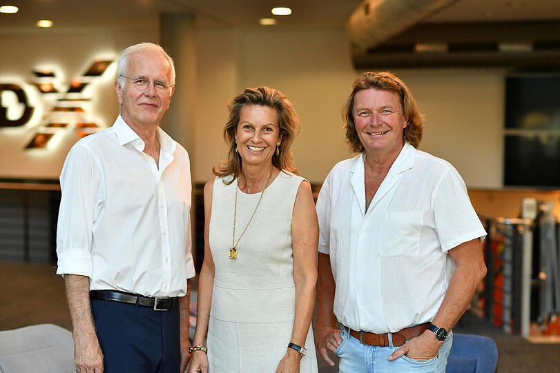 Harald Schmidt, Astrid Bscher und Klaus Florian Vogt Harald Schmidt, Astrid Bscher und Klaus Florian Vogt
