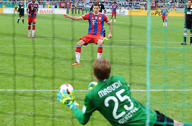 Die Bilder zum Spiel des FC Bayern in der 1. Runde des DFB-Pokals bei Preußen Münster