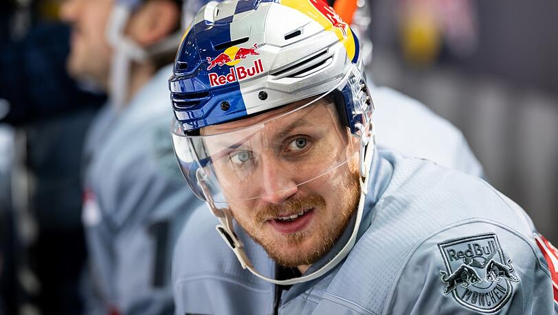 Playoffvorbereitungen: der EHC um Daubner.