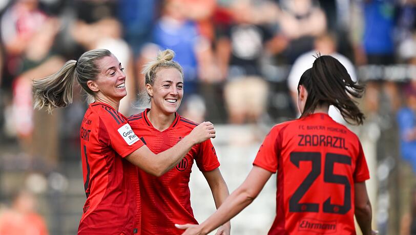 Bayern Münchens Fußballerinnen können weiter jubeln.