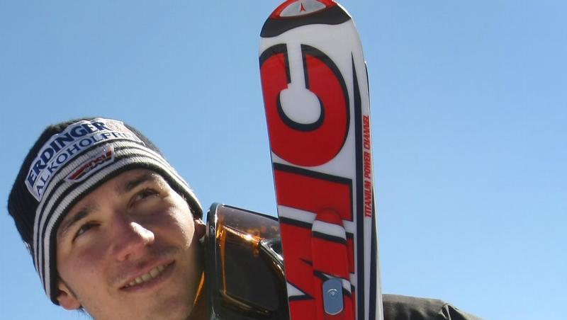 "Die Birne freikriegen": Felix Neureuther. "Die Birne freikriegen": Felix Neureuther.