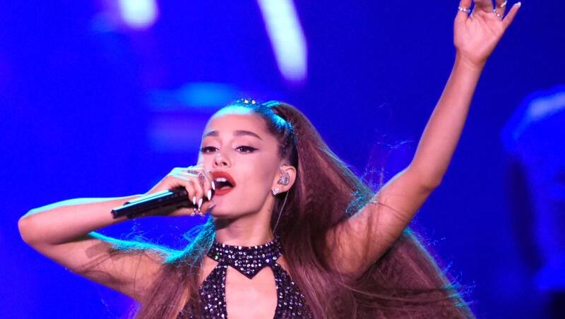 Ariana Grande war lange unterwegs. Ariana Grande war lange unterwegs.