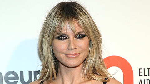 Heidi Klum auf dem roten Teppich.