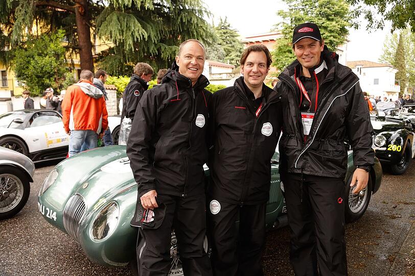 Bilder von der Mile Miglia 2013
