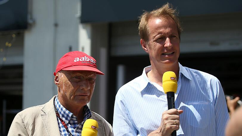 Niki Lauda und Florian König bilden seit Jahren das Moderations-Team der Formel 1 bei RTL. Niki Lauda und Florian König bilden seit Jahren das Moderations-Team der Formel 1 bei RTL.