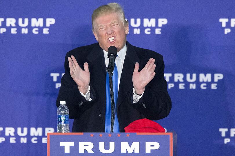 Kein präsidentschaftskandidat polarisierte wie er: Trump schimpfte, hetzte, log - ein Großteil der Amerikaner empfand das als Volksnähe.