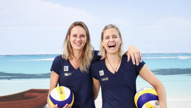 Margareta Kozuch und Laura Ludwig (r) wollen die Qualifikation für Olympia 2020 schaffen. Margareta Kozuch und Laura Ludwig (r) wollen die Qualifikation für Olympia 2020 schaffen.