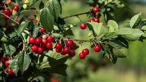 Die Obstbauern erwarten eine hervorragende Kirschenernte.