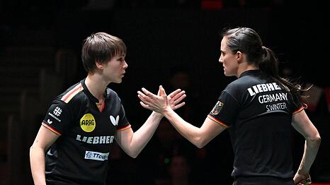Nina Mittelham (l.) und Sabine Winter standen sich im Finale als Gegnerinnen gegen&uuml;ber. (Archivbild)