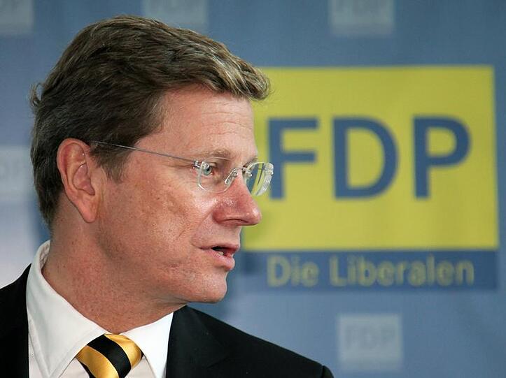 Der FDP-Vorsitzende Guido Westerwelle schließt eine Ampelkoalition kategorisch aus.