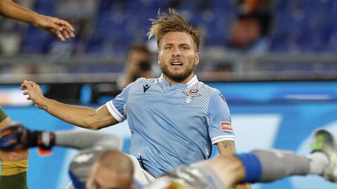 Steht als bester Torjäger in Europa fest und damit als Gewinner des "Goldenen Schuhs": Ciro Immobile.