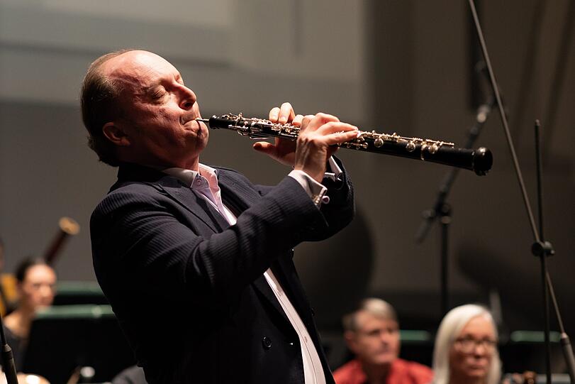 Der Oboist François Leleux im Prinzregententheater.