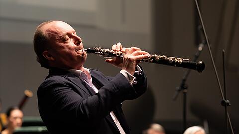 Der Oboist François Leleux im Prinzregententheater.
