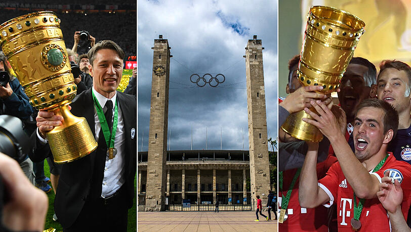 Seit 1985 der Austragungsort des DFB-Pokalfinales: Das Olympiastadion in Berlin, für die Olympischen Sommerspiele 1936 erbaut. Für den FC Bayern war es nicht immer eine Stätte des Erfolges. Seit 1985 der Austragungsort des DFB-Pokalfinales: Das Olympiastadion in Berlin, für die Olympischen Sommerspiele 1936 erbaut. Für den FC Bayern war es nicht immer eine Stätte des Erfolges.