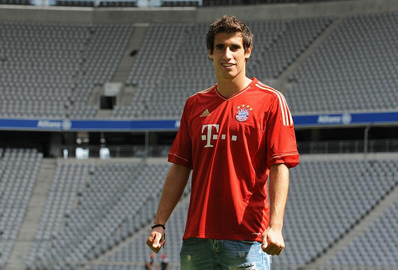Am Donnerstag um 11.00 Uhr wurde Javier Martínez offiziell vorgestellt. Die Bilder aus der Allianz Arena.