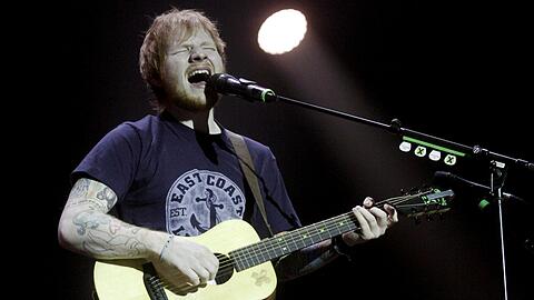 Ed Sheeran tritt Sonntag und Montag im Olympiastadion in München auf.