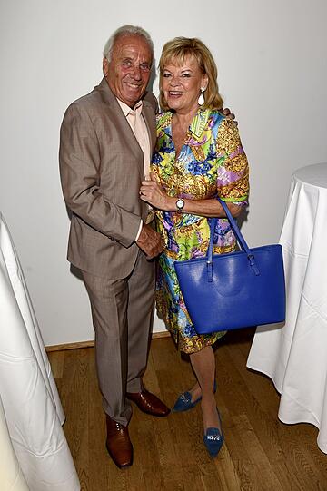 Das Gastronomenpaar Günter und Margot Steinberg.