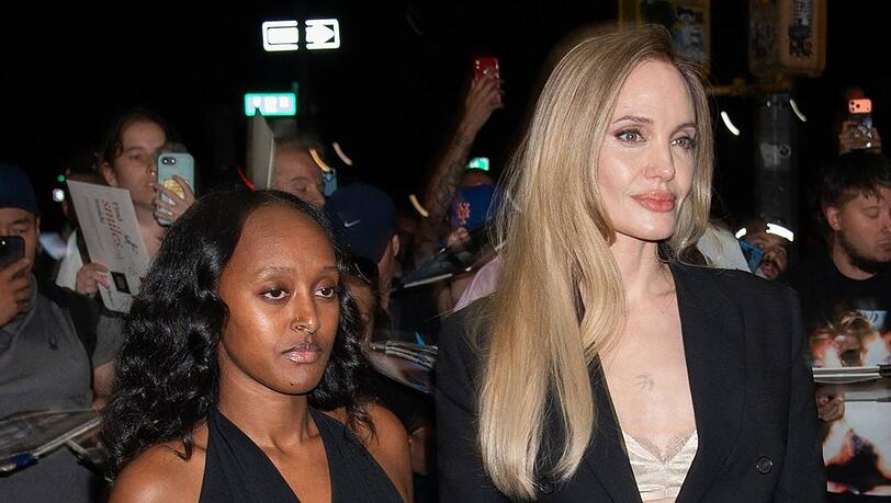 Zahara und Angelina Jolie besuchten Mitte September die Vorführung von "Without Blood" in New York. Zahara und Angelina Jolie besuchten Mitte September die Vorführung von "Without Blood" in New York.