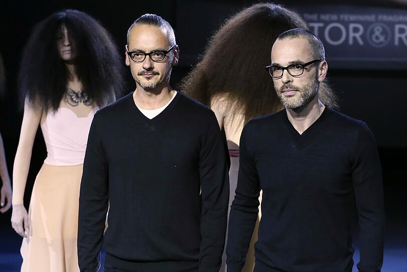 Das Designer Duo Rolf Snoeren (r.) und Viktor Horsting