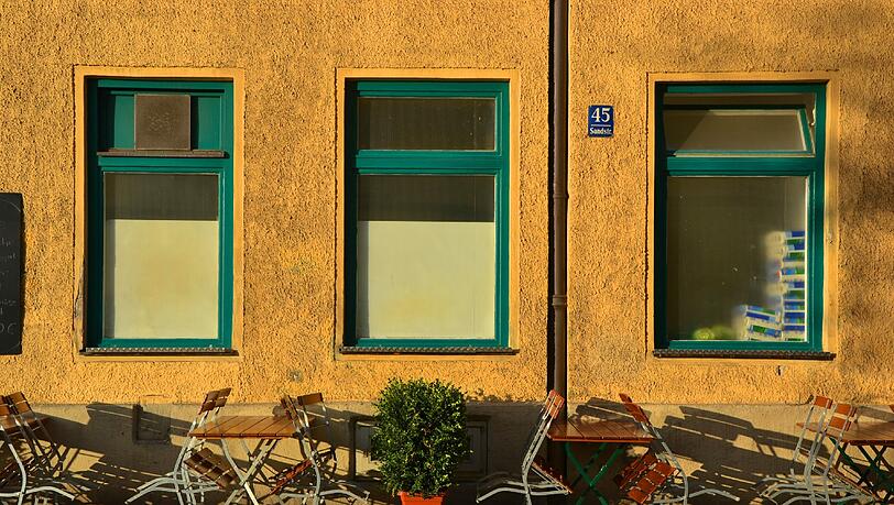Die Gäste können kommen: ein Lokal in der Kreittmayrstraße.