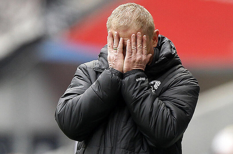 Torsten Fröhling kann das 0:2 in Braunschweig immer noch nicht so ganz fassen.
