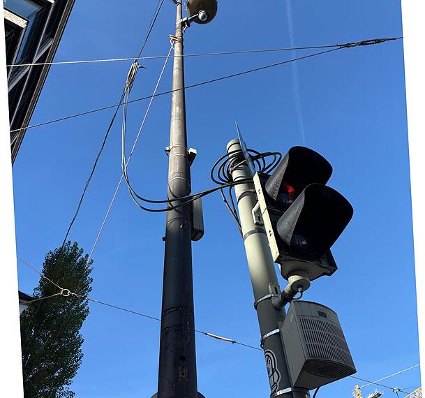 Die Überwachungskarea am Bahnhofsplatz zur Einmündung in die Schillerstraße. Die Überwachungskarea am Bahnhofsplatz zur Einmündung in die Schillerstraße.