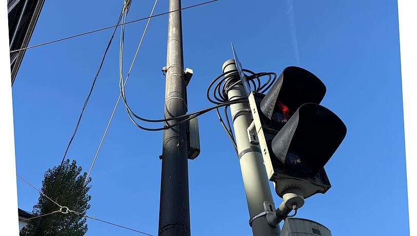 Die Überwachungskarea am Bahnhofsplatz zur Einmündung in die Schillerstraße.