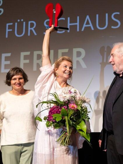 Annette Frier wurde mit dem Preis f&uuml;r Schauspielkunst ausgezeichnet.