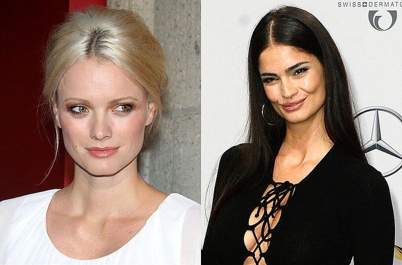 Franziska Knuppe und Shermine Sharivar bekommen einen kleinen Auftritt in Wolfgang Petersens Film "Vier gegen die Bank".
