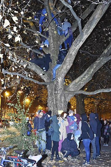 Am Freitagabend räumte die Polizei das Flüchtlingscamp am Sendlinger Tor. Die Bilder vom Einsatz.