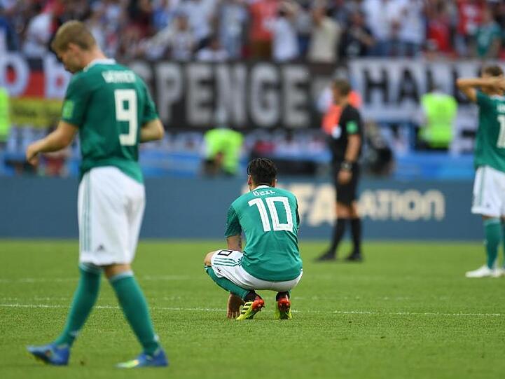 Amtlich: Özil und seine Teamkollegen sind bei der WM in Russland nach der Vorrunde ausgeschieden.