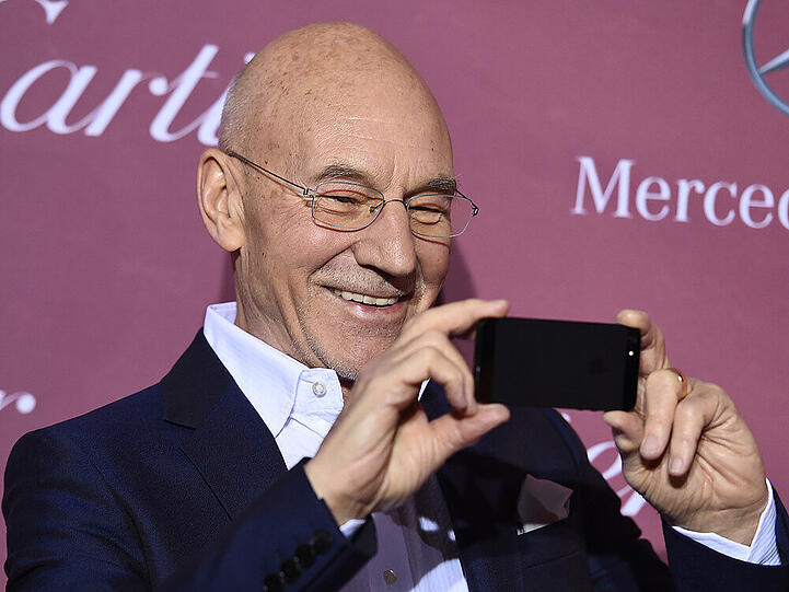 Ob Patrick Stewart sein iPhone schon vor Datenklau geschützt hat?