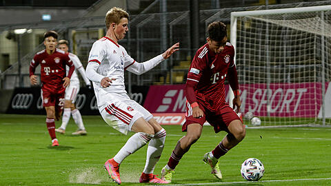 Der FCB II ist nach dem Sieg gegen Nürnberg vorerst wieder Tabellenführer der Regionalliga Bayern.