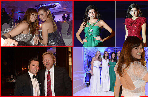 Becker, Matthäus, Thomalla, Lauterbach und Co.: Die Stars gaben sich am Mittwoch bei der "Silverwhite Chrystal Night" die Klinke in die Hand.