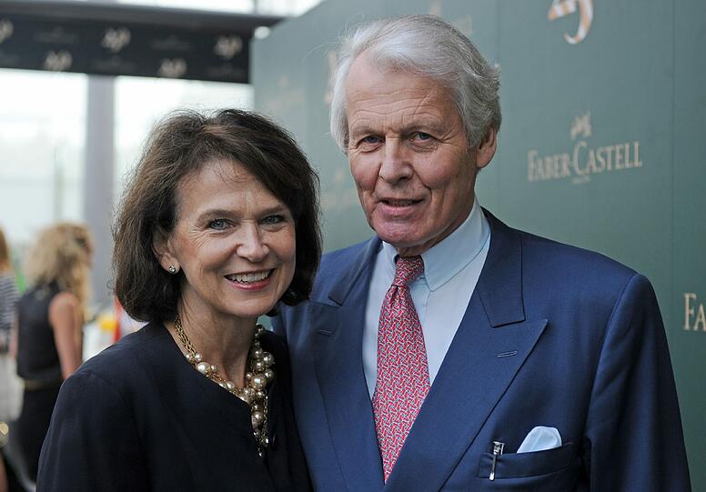 Anton Wolfgang Graf von Faber Castell und seine Frau Mary