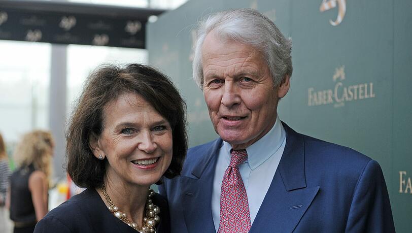 Anton Wolfgang Graf von Faber Castell und seine Frau Mary Anton Wolfgang Graf von Faber Castell und seine Frau Mary
