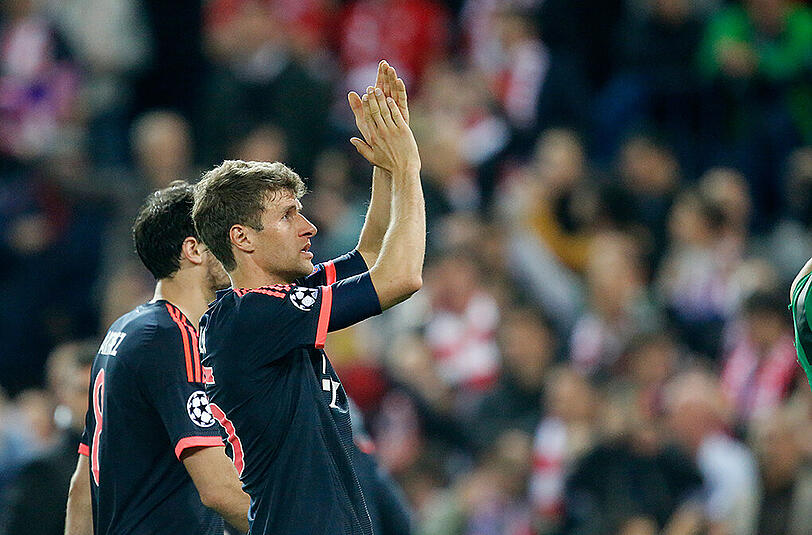 Platz 6: Thomas Müller (FC Bayern): 79 CL-Einsätze.