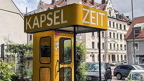 Die Zeitkapsel in Giesing.