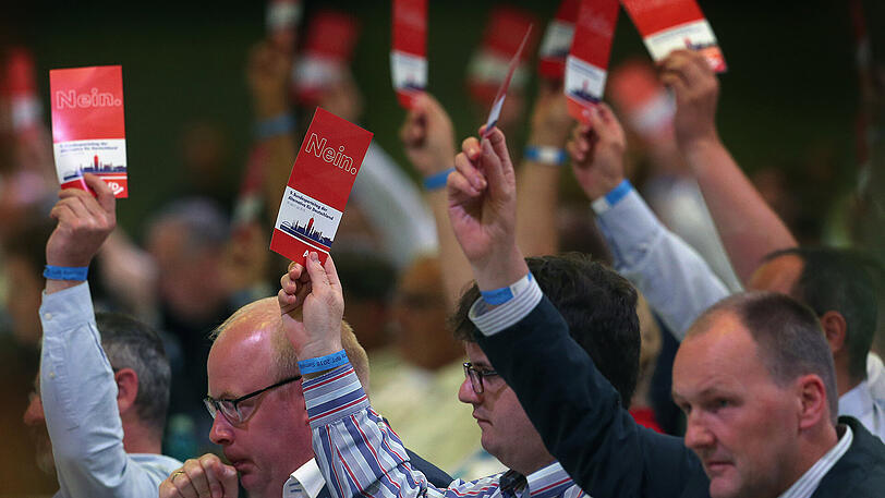 Beim AfD-Parteitag gab es einen Zwischenfall bei einer Abstimmung.