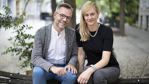 Christina Kampmann und Michael Roth (beide SPD).