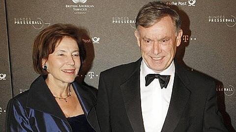 Bleiben im Schloss Bellevue: Horst und Eva Luise Köhler.
