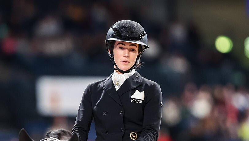 Hochkonzentriert: Lisa Müller beim German Masters in Stuttgart Hochkonzentriert: Lisa Müller beim German Masters in Stuttgart