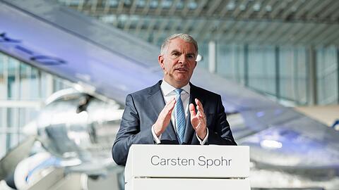 Lufthansa-Chef Carsten Spohr sieht trotz Nahostkrise Chancen.