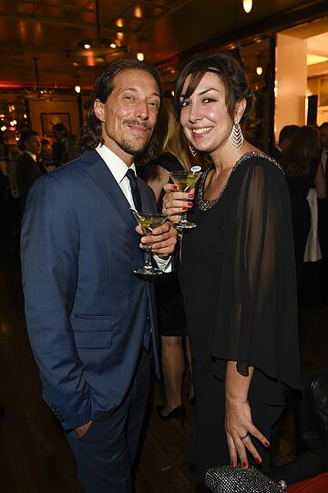 Michael Pink ("Skyfall") und Freundin Alexa Materne