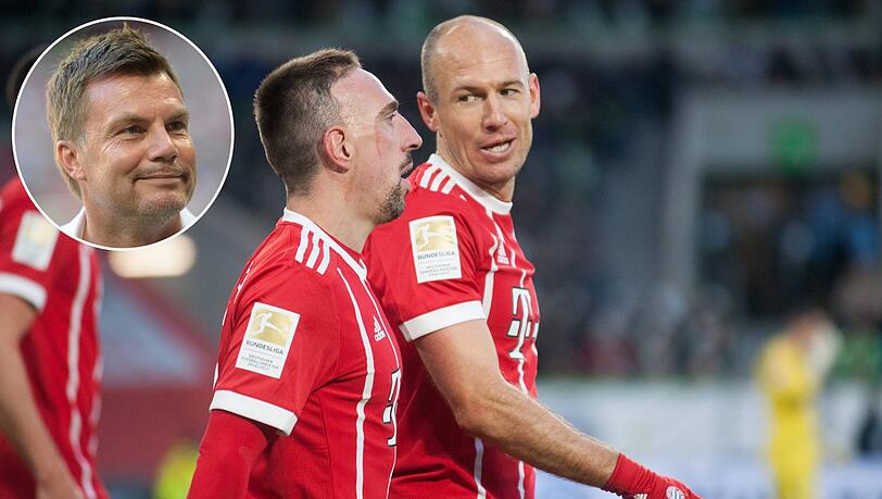 "Sie können immer noch ein Spiel entscheiden", sagt Helmer über Ribéry (l.) und Robben. "Sie können immer noch ein Spiel entscheiden", sagt Helmer über Ribéry (l.) und Robben.